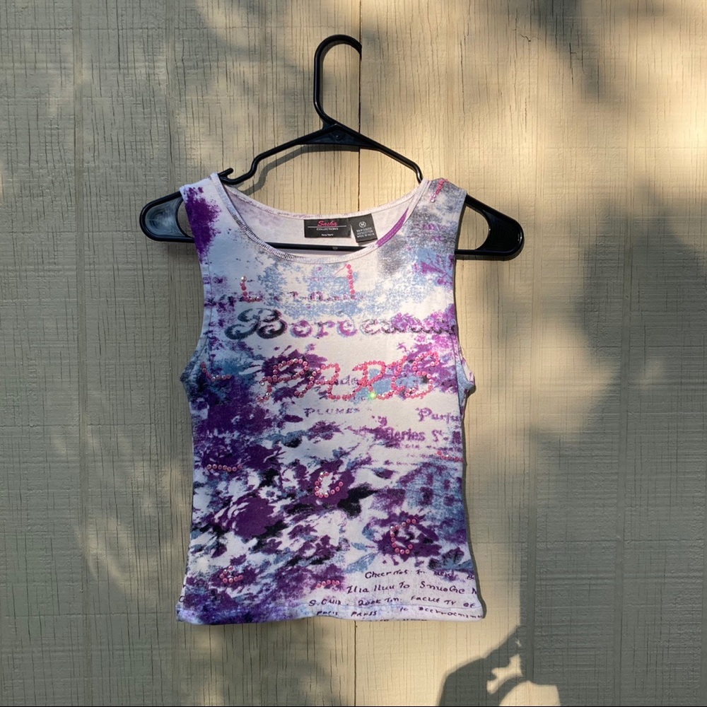 Vintage tank top 
Reworked by me